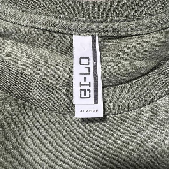 Sturgis Military Pinup Girl T-Shirt XL Army Green Biker - Picture 5 of 7